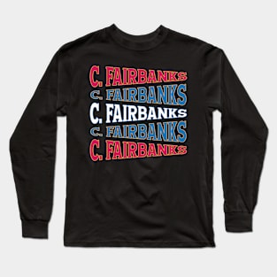 TEXT ART USA C.FAIRBANKS Long Sleeve T-Shirt